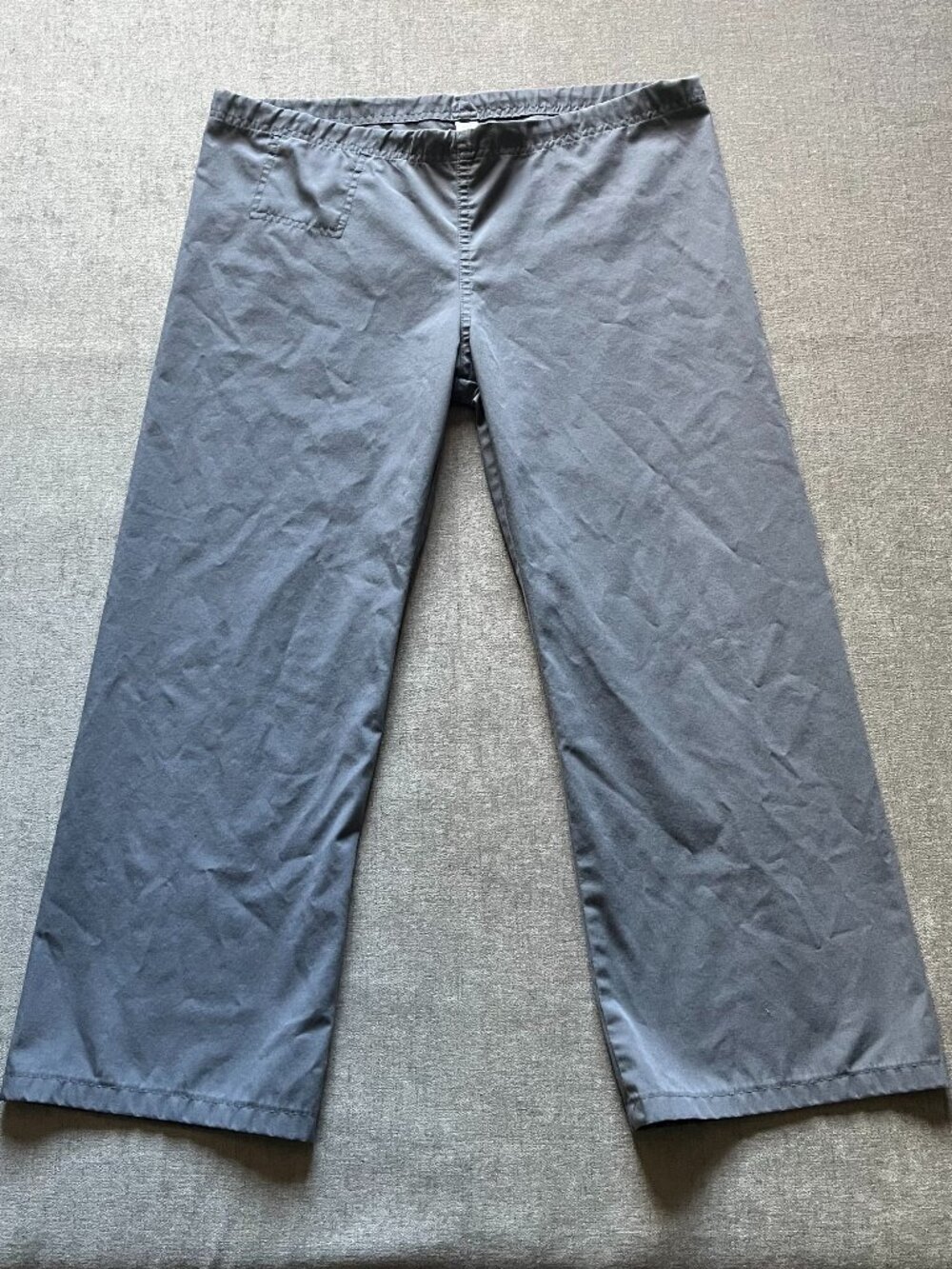 Spread Good Cheer! Scrub Pants Adult Unisex S Gray Workwear Drawstring Nurse